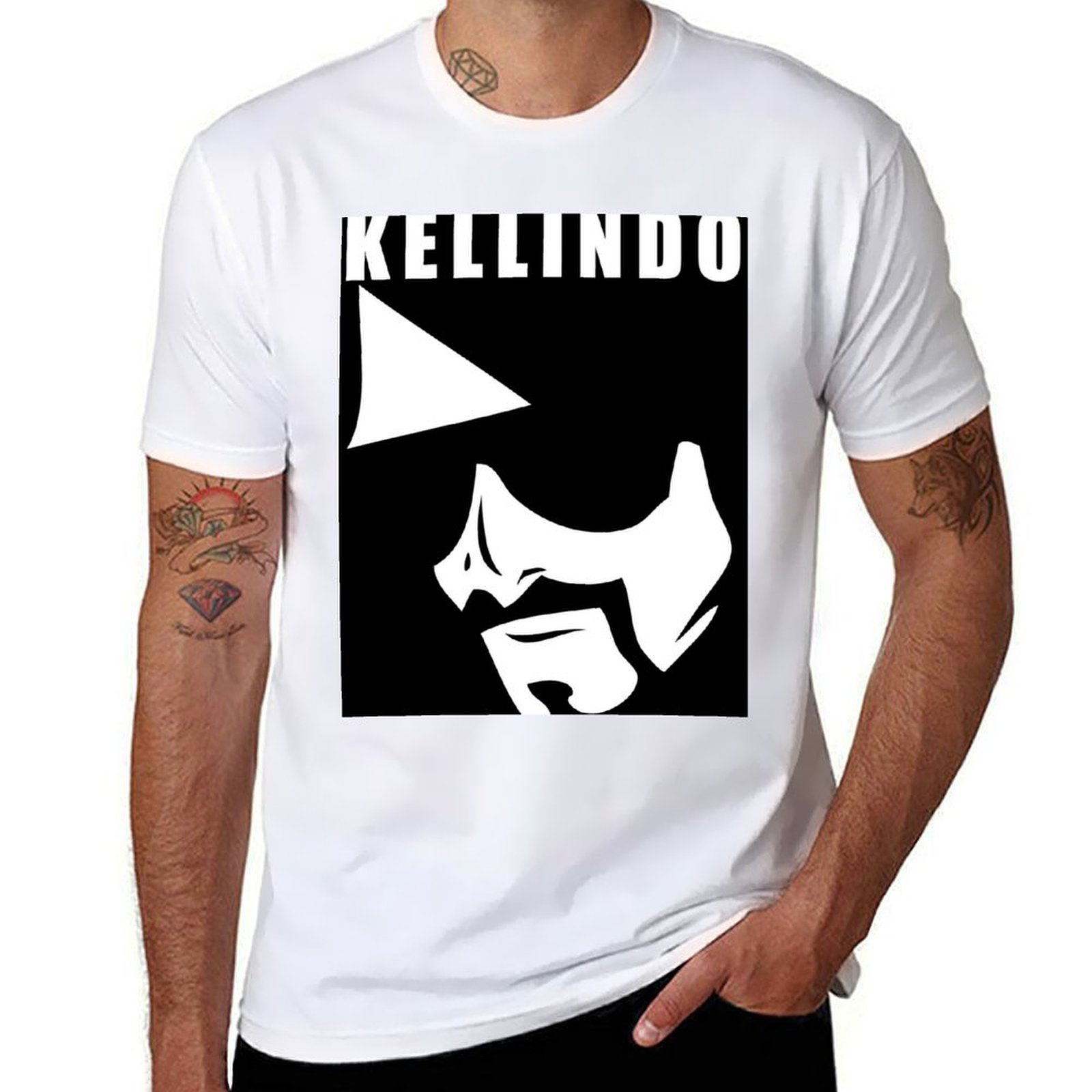 Anime Merch Shopping - เสื้อยืดร้านขายสินค้าของ Kellindo เสื้อยืดผู้ชาย เสื้อยืดอนิเมะสุดหรู เสื้อยืด