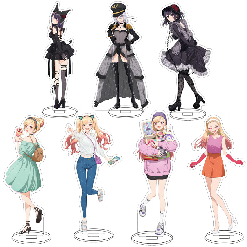 Merchandise Anime - อะคริลิกอะนิเมะขนาด 16 ซม. ของสะสม My Dress-Up