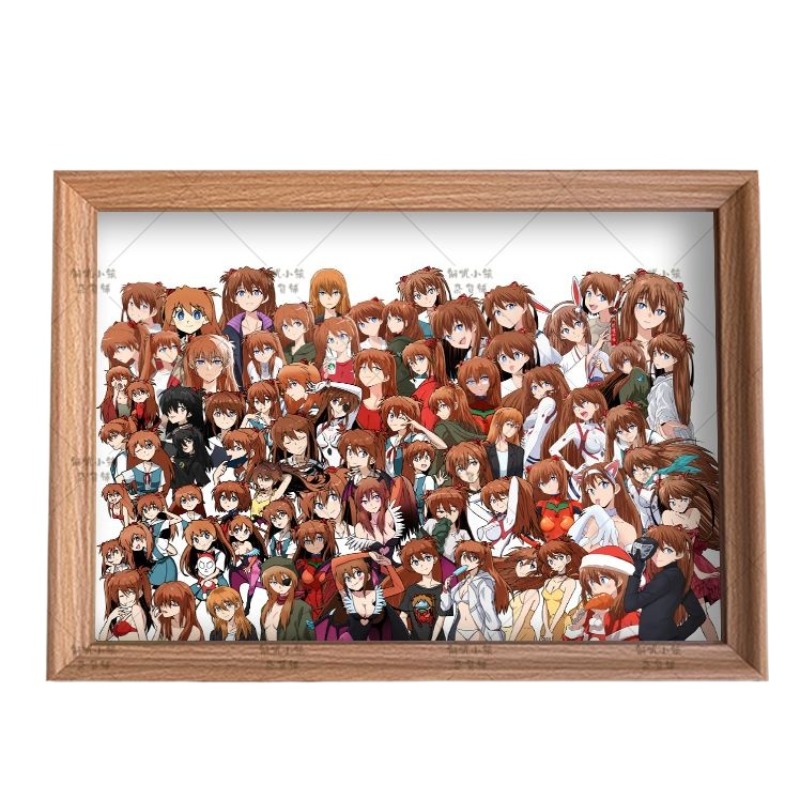 Evangelion Anime Merchandise - สินค้าอนิเมะ EVA อาสึกะ แลงลีย์ โซริว โปสเตอร์การ์ตูนน่ารัก
