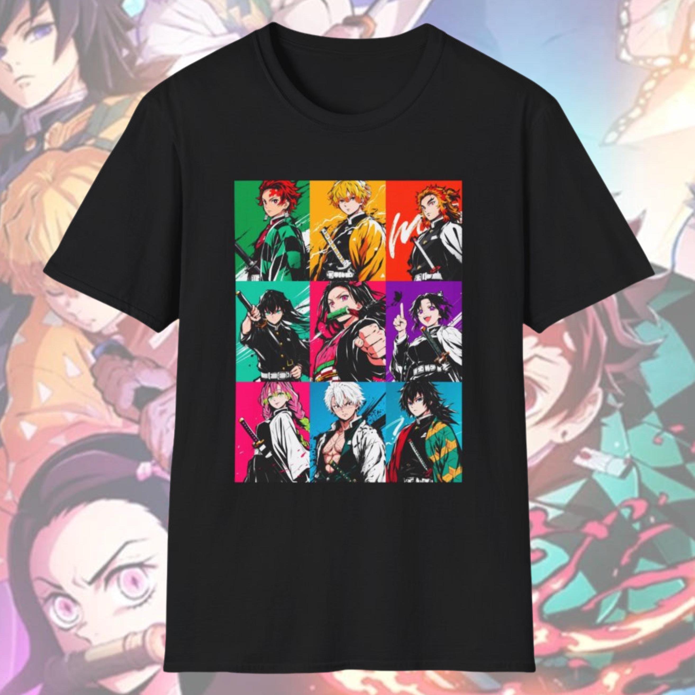 Anime Merch Shopping - 2026 ปีใหม่เดวิลคิลเลอร์เสื้อยืดผู้ชายเสื้อมังงะ ทันจิโร่คอสเพลย์แฟนสินค้าของที่ระลึกเสื้อยืดกราฟิกคนรักอะนิเมะของขวัญที่ดีที่สุด