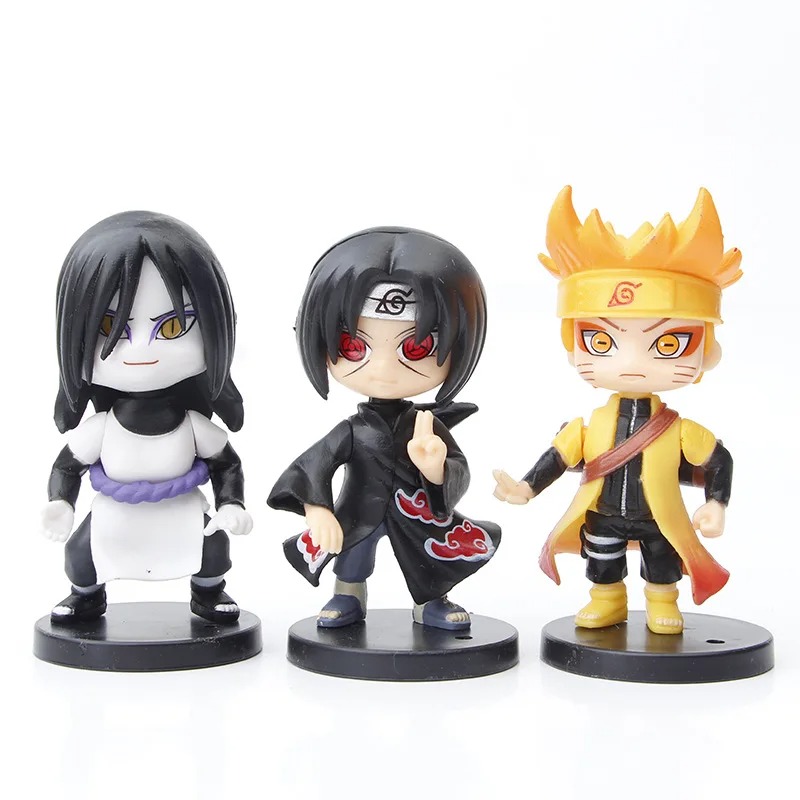 8 ซม. 12 ชิ้นอะนิเมะนารูโตะฟิก - Rare Anime Merchandise บทวิจารณ์และราคา