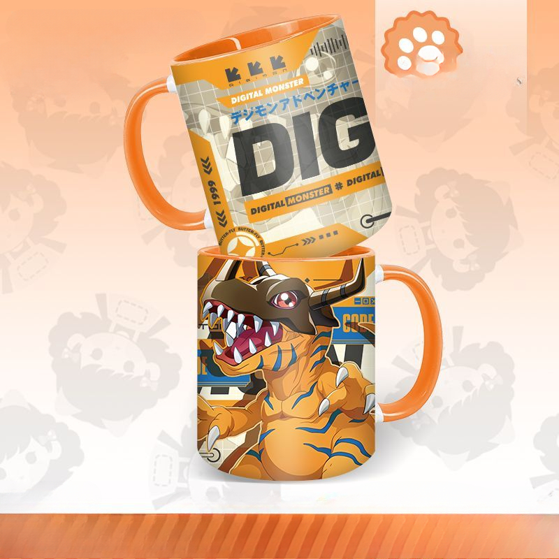 Digimon อะนิเมะสินค้าการ์ตูน G - Anime Merchandise Mugs บทวิจารณ์และราคา
