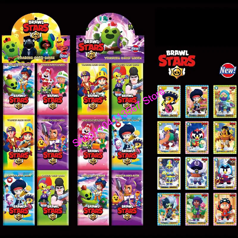 การ์ดสะสม Brawl Stars การ์ดสะส - Rare Anime Merchandise บทวิจารณ์และราคา