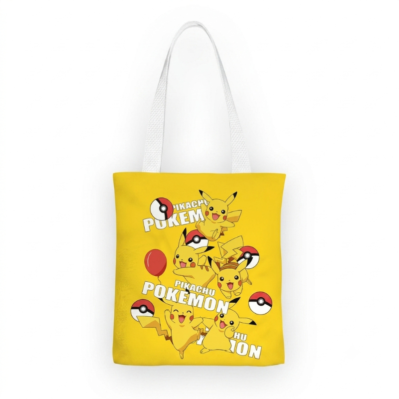 กระเป๋าผ้าแคนวาสลายปิกาจู น่าร - Anime Merch Shopping บทวิจารณ์และราคา