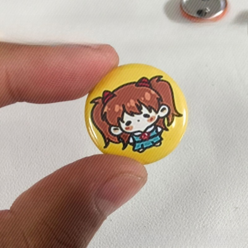 เข็มกลัดนีออนน่ารัก 5 ชิ้น ลาย - Evangelion Anime Merchandise บทวิจารณ์และราคา