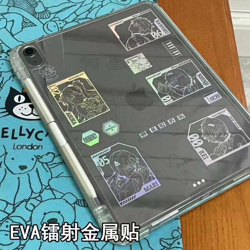 สติกเกอร์เลเซอร์ EVA ชินจิ เรย - Evangelion Anime Merchandise บทวิจารณ์และราคา