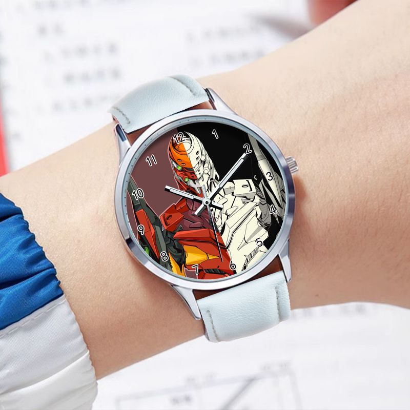 นาฬิกาควอตซ์ลายการ์ตูนน่ารักสำ - Evangelion Anime Merchandise บทวิจารณ์และราคา